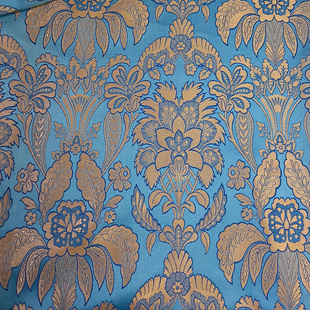 Greek Brocade skyblue (Bakhchisaray)