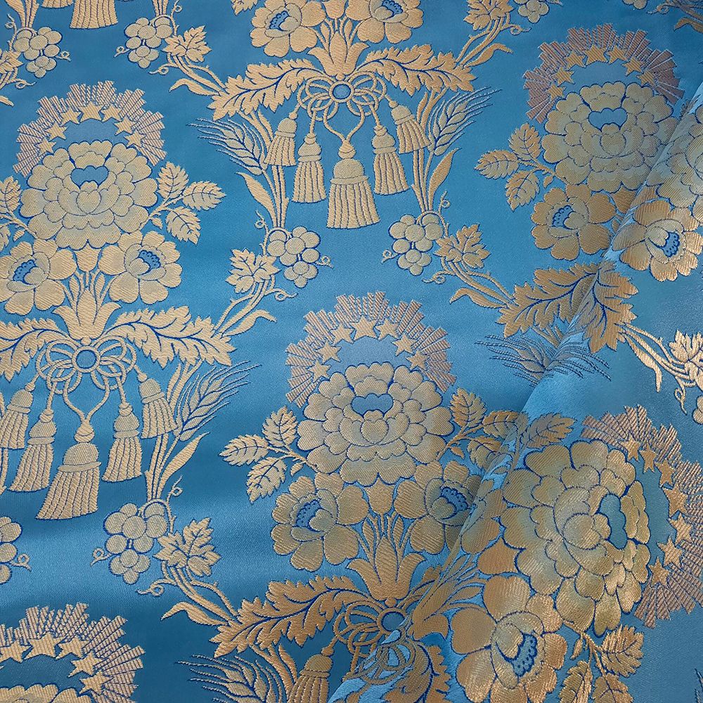 Greek Brocade skyblue (Stone Flower)