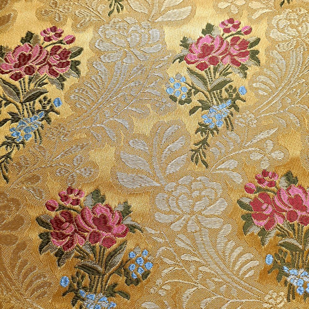 Greek Brocade yellow blue (Yaroslav)