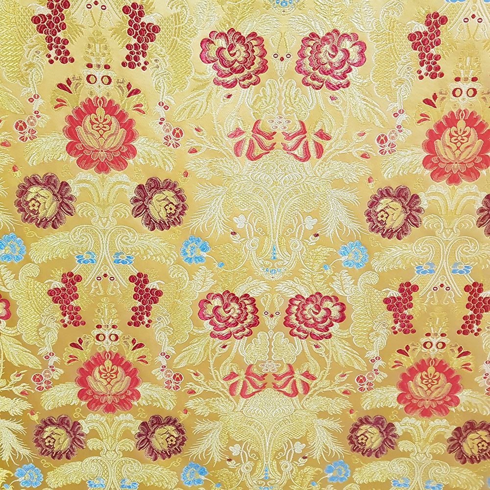 Greek Brocade yellow (Sloboda)