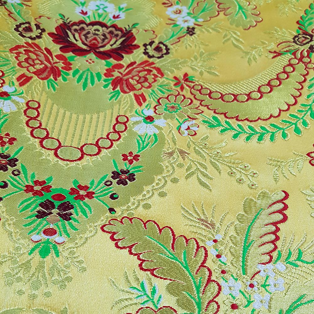 Greek Brocade yellow (Pavel Rose)