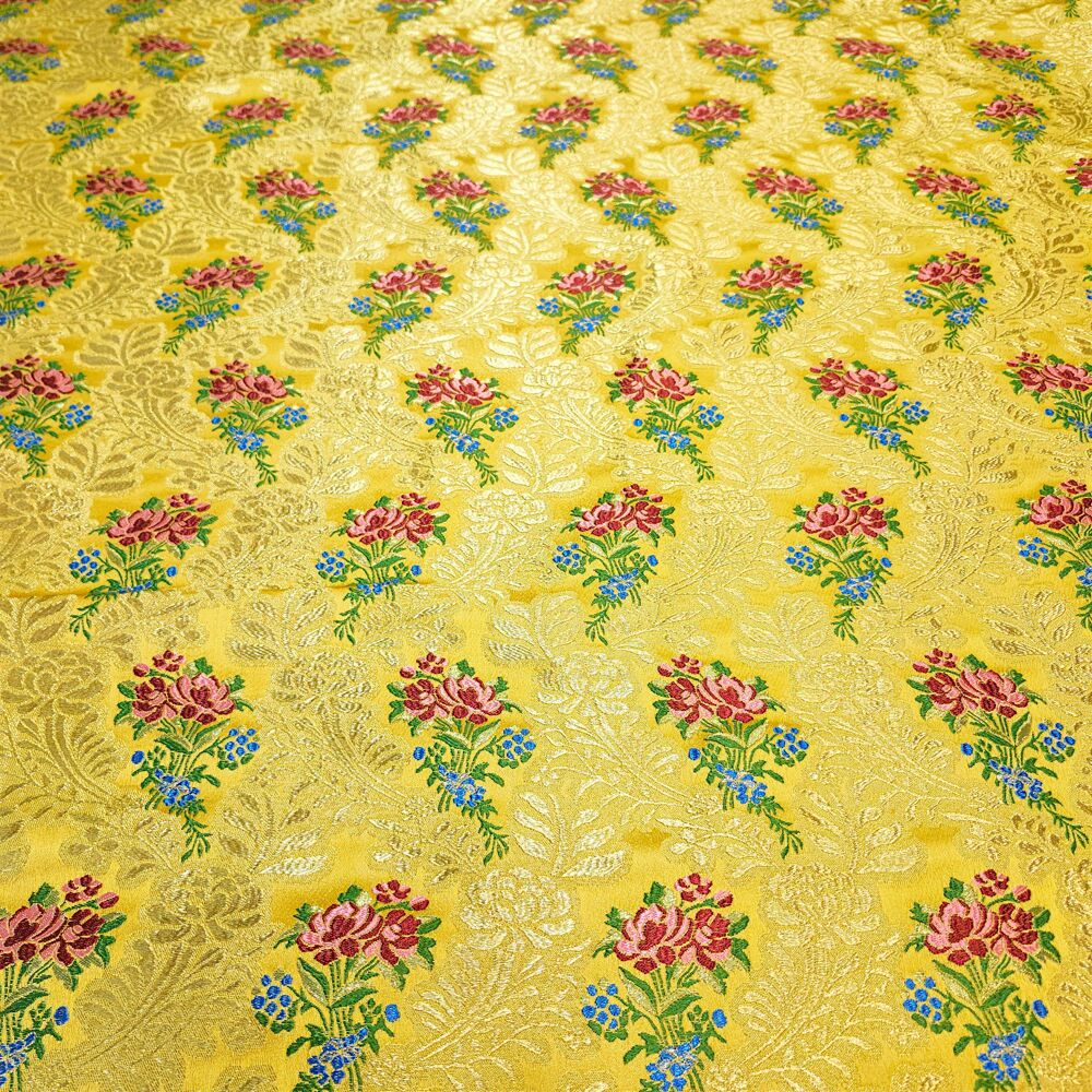 Greek Brocade yellow blue (G.Yaroslav)