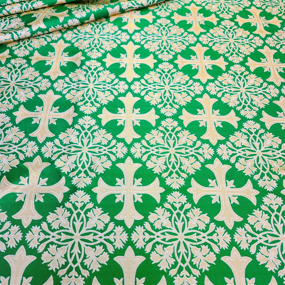 Greek Fabric green (Posad)