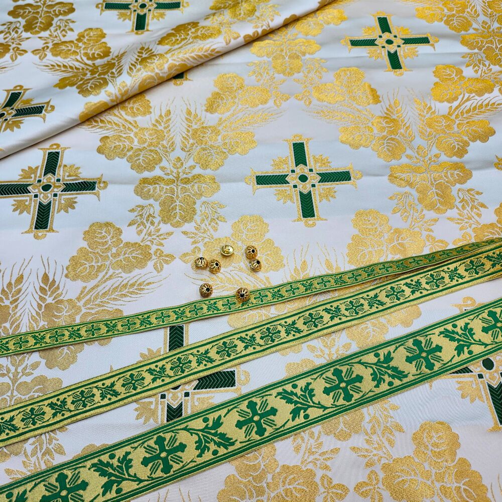Greek Fabric green (Golden Spike) for sale
