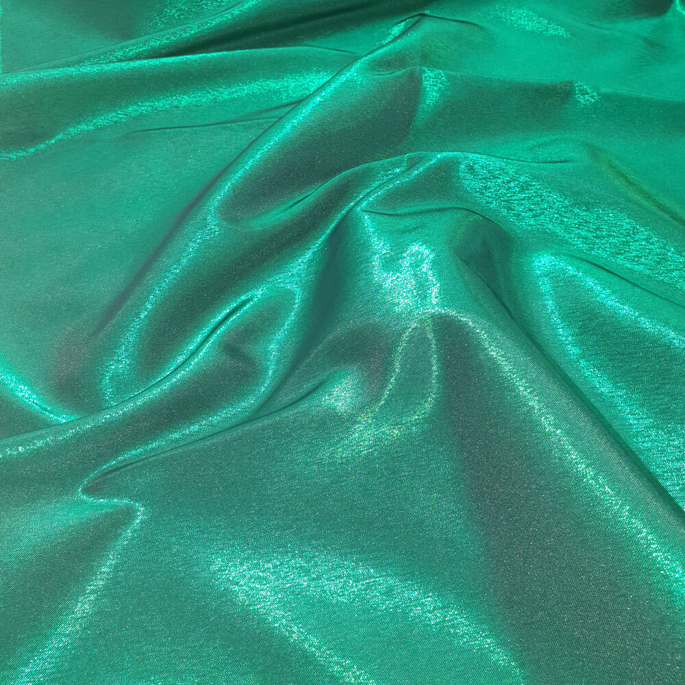 Green brocade for embroidery