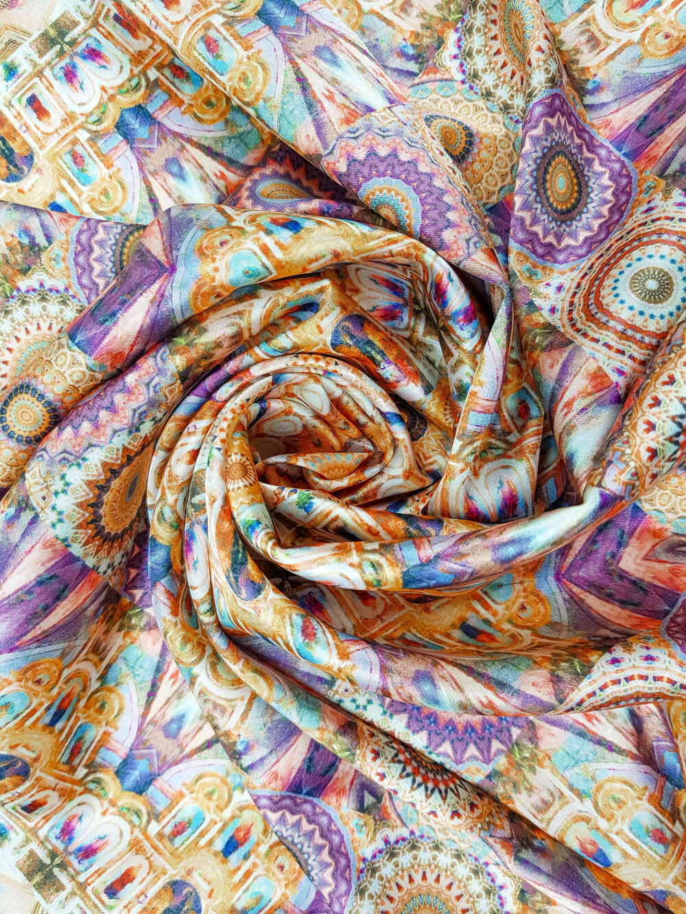 Silk Head Scarf for women (Church of Nicholas on the water altar) buy