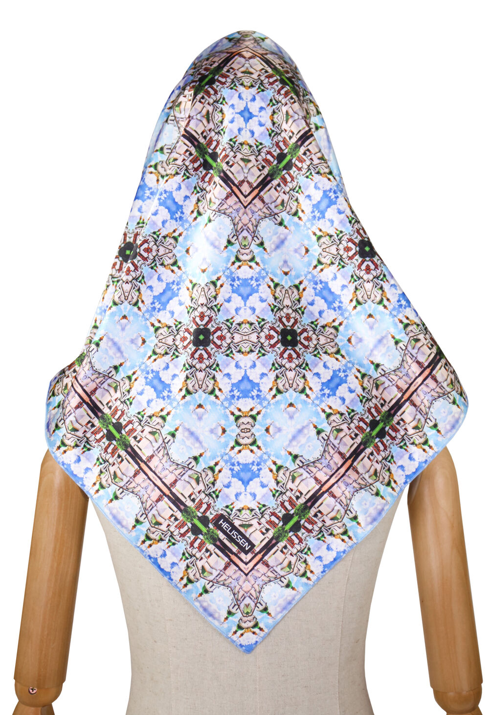 Silk Headscarf (Saint Sophia Cathedral sky)