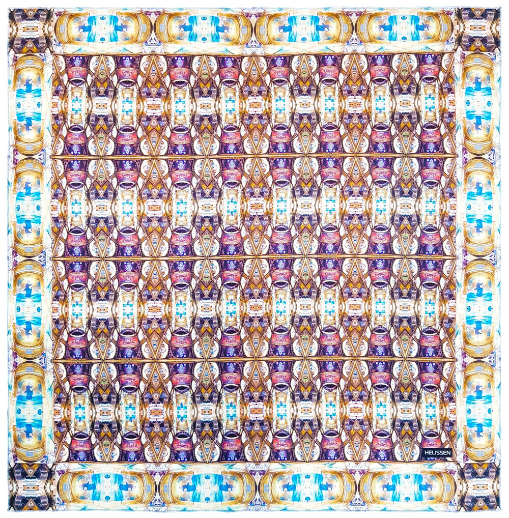 Silk Headscarf for women (St Volodymyr's Cathedral first design) for sale
