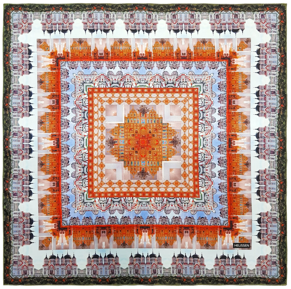 Silk Headscarf for women (Theophania) for sale