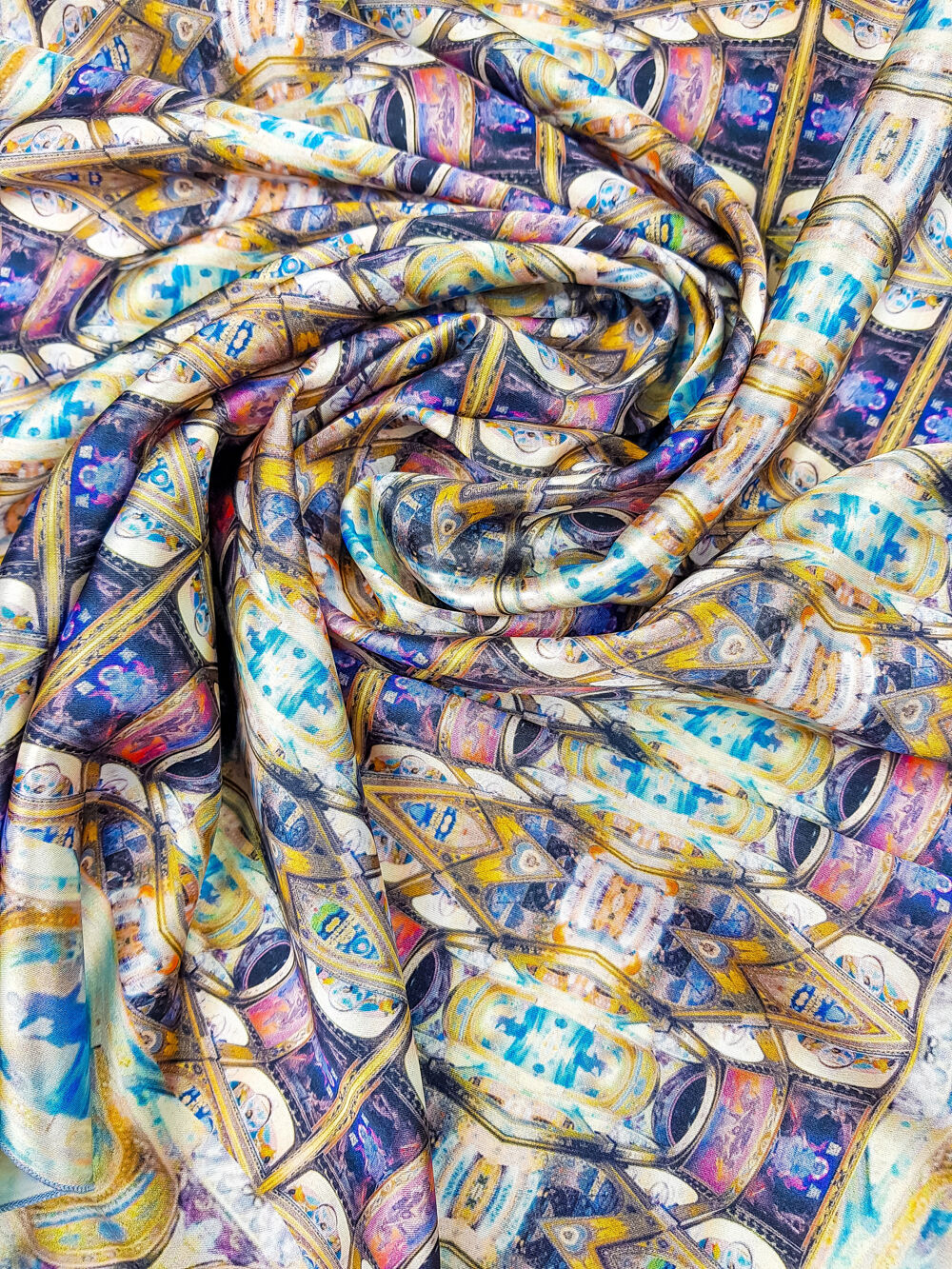 Silk Headscarf for women (St Volodymyr's Cathedral first design) buy