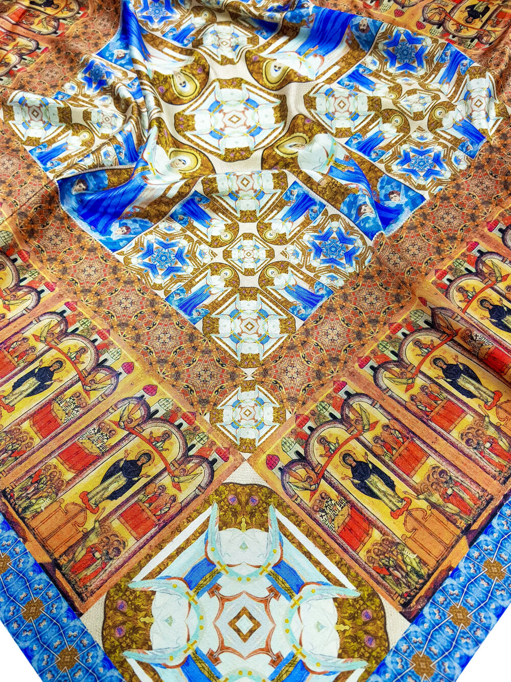 Silk Headscarf (Pokrov) liturgical vestments