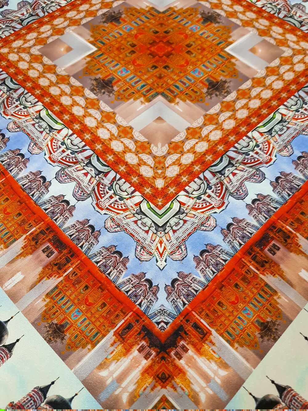 Silk Headscarf for women (Theophania) Orthodox