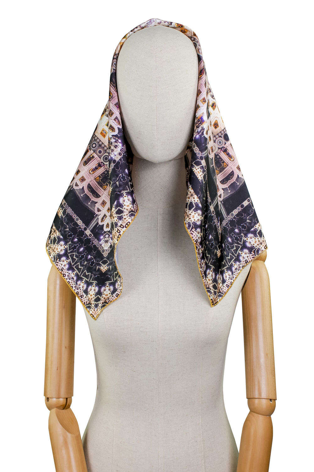 Silk Headscarf (St. Elijah's Church white) liturgical vestments
