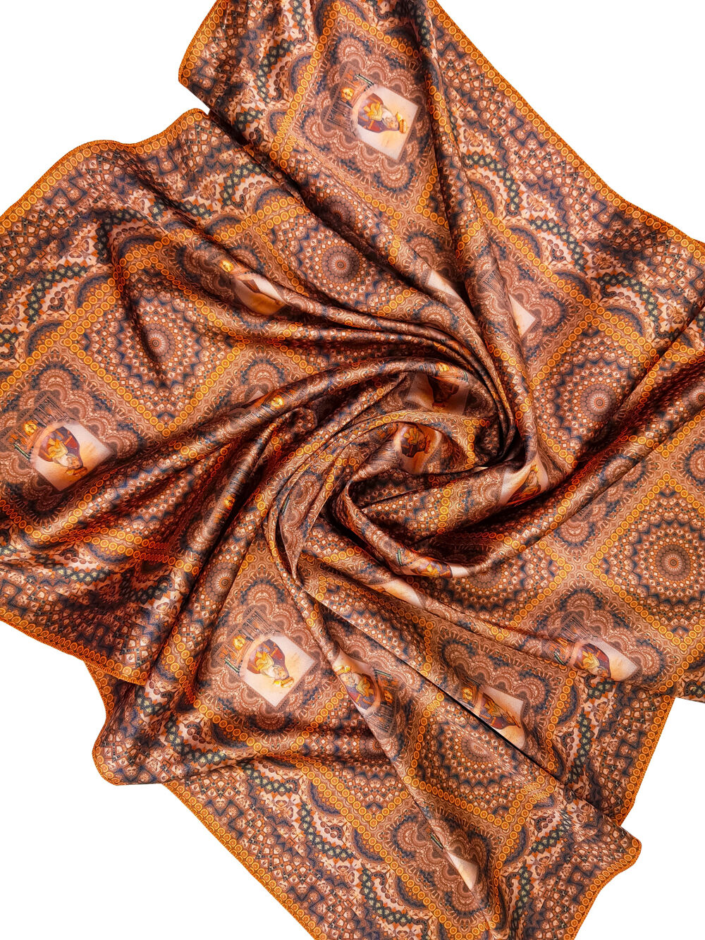 Silk Head Scarf (St. Elijah's Church icon) buy
