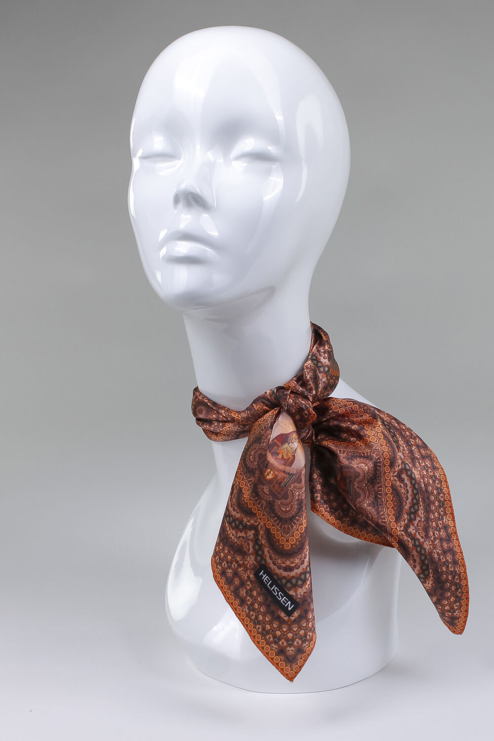 Silk Head Scarf (St. Elijah's Church icon)