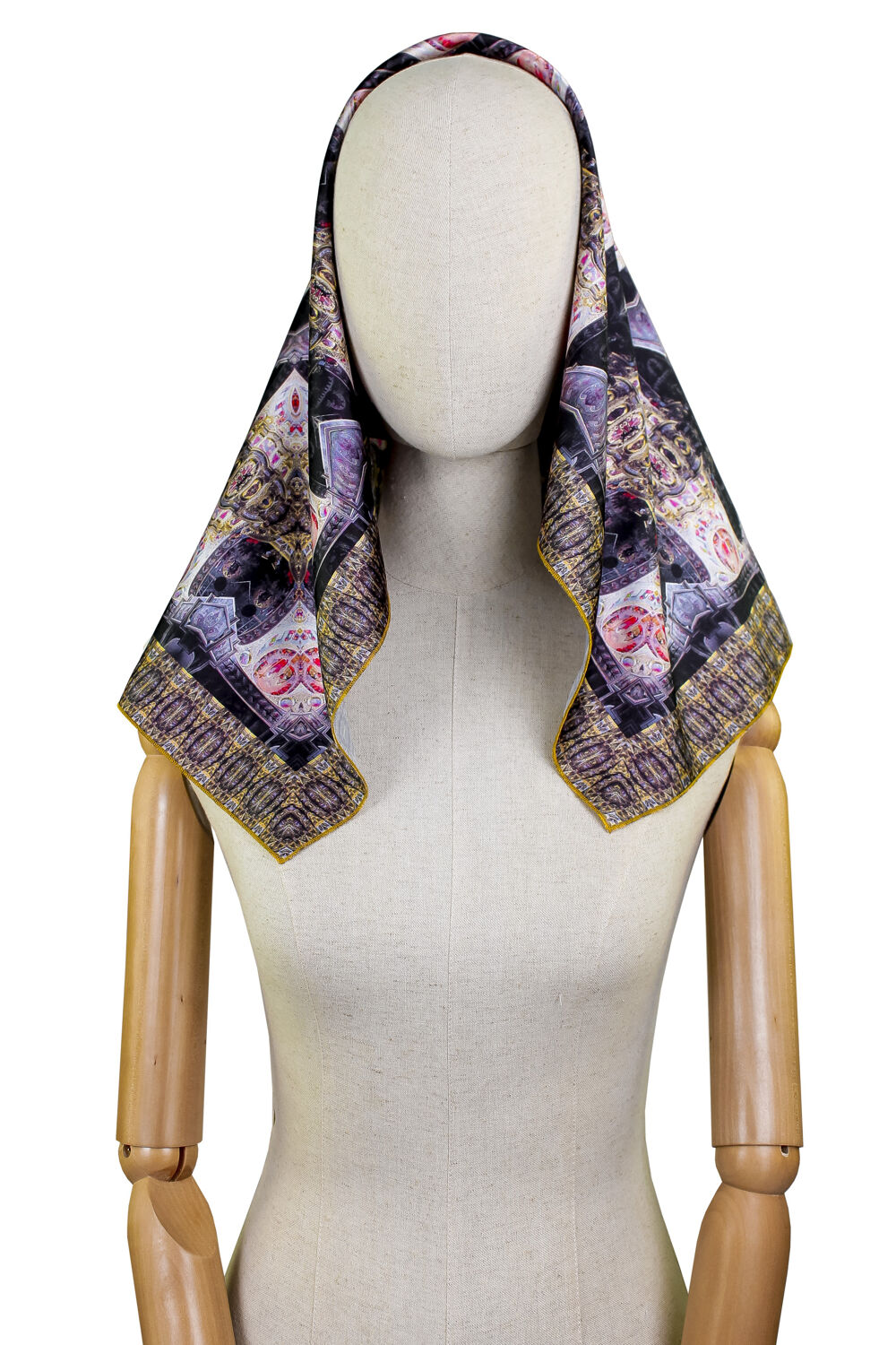 Silk Headscarf (Kyiv Pechersk Lavra dark) church vestments