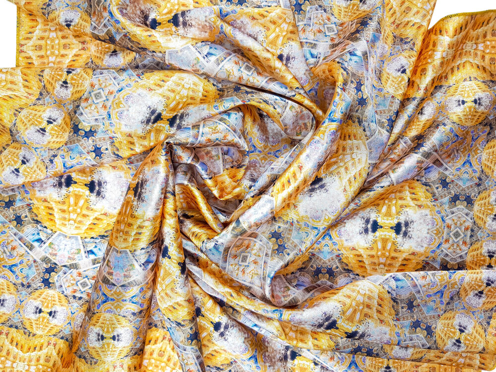 Headscarf for women (Kyiv Pechersk Lavra gold) buy