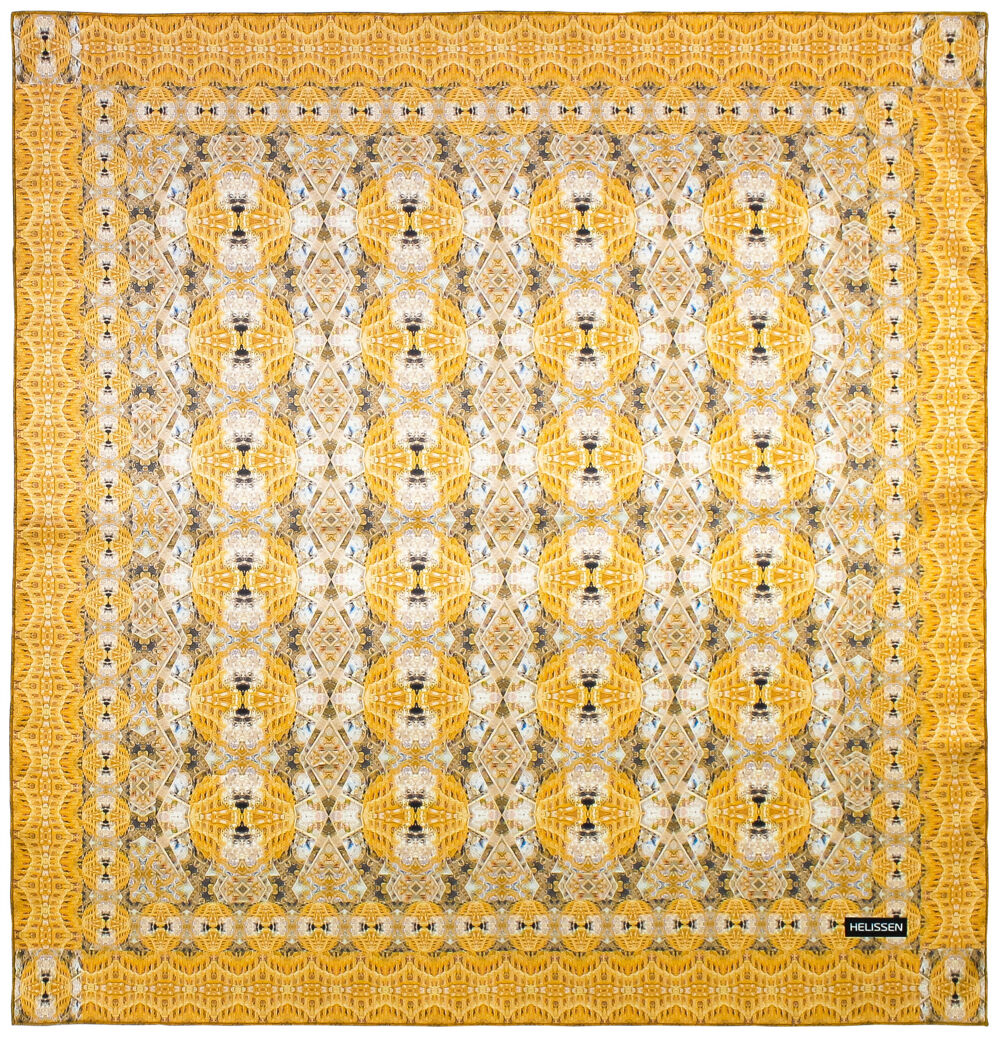 Headscarf for women (Kyiv Pechersk Lavra gold) for sale