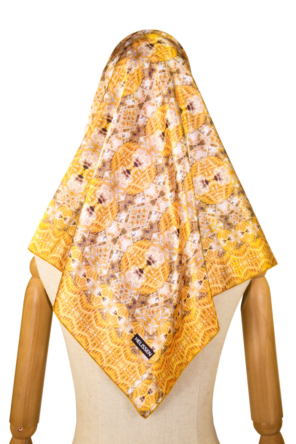 Headscarf for women (Kyiv Pechersk Lavra gold)