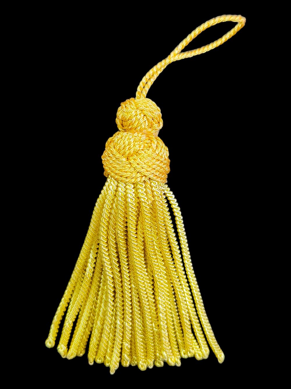 Tassel made of wire for vestments