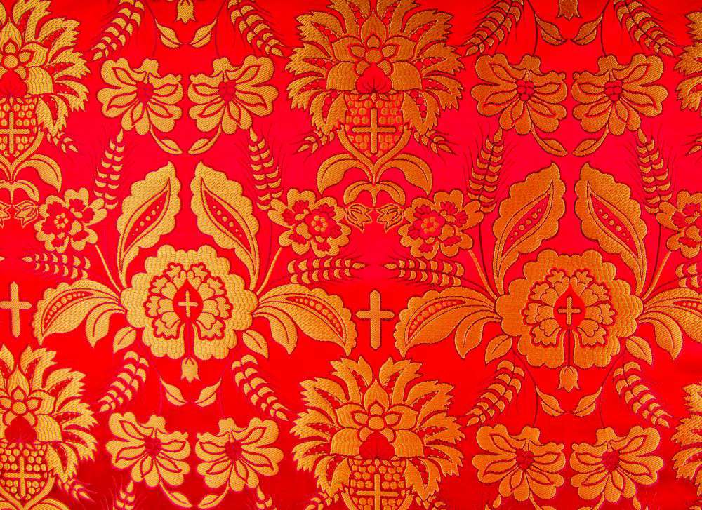 Brocade (Greek spike) for vestments for sale