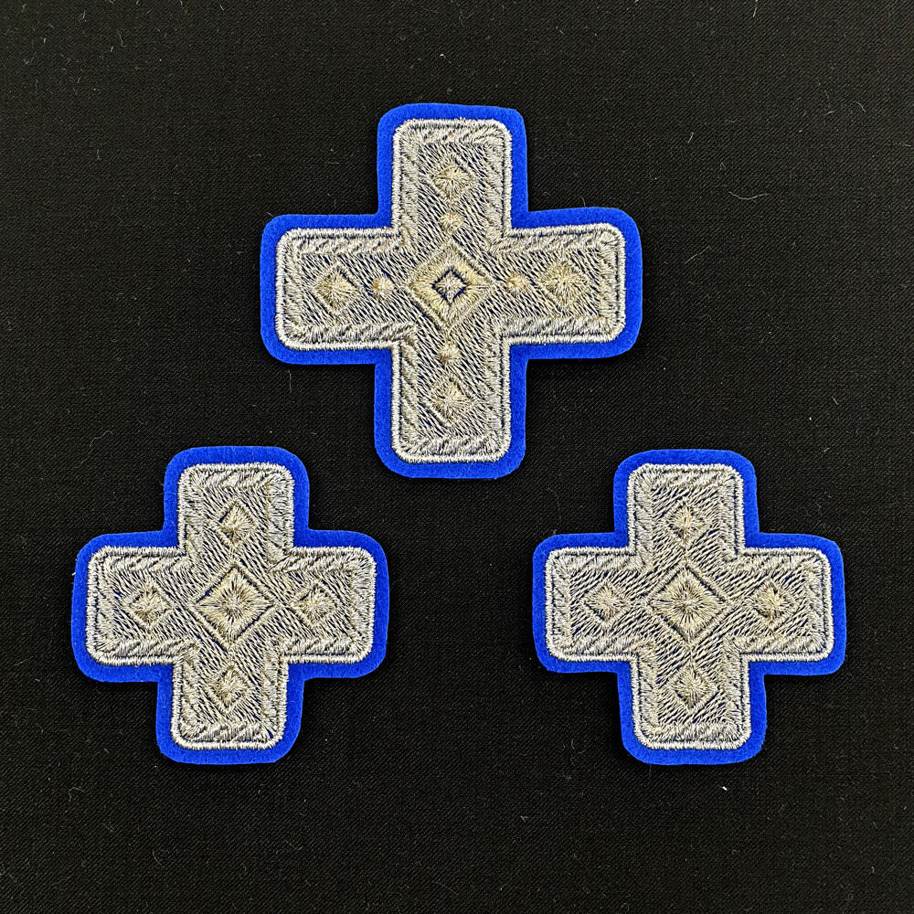 Embroidered crosses for Aër and Veils (Chernihiv)