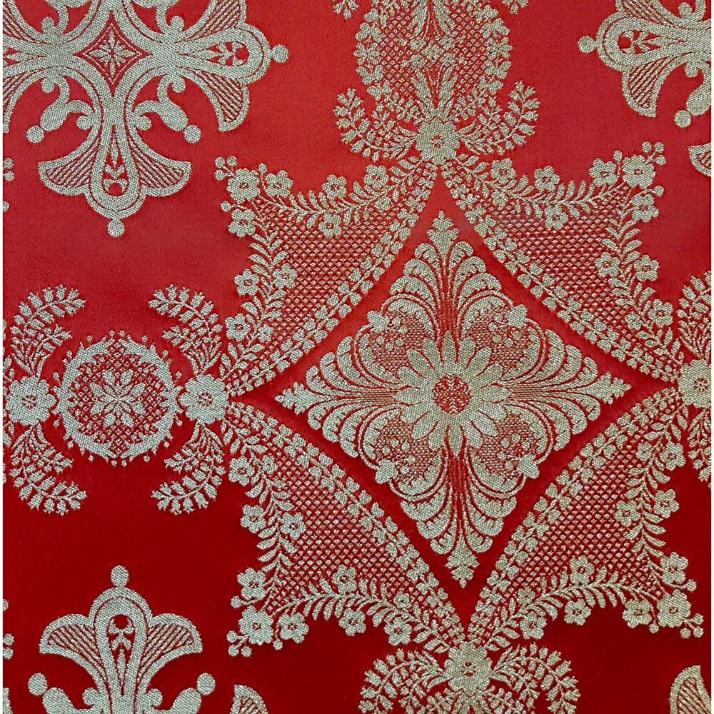 Red fabric for priest's vestments (Cross of Kozeletsky)