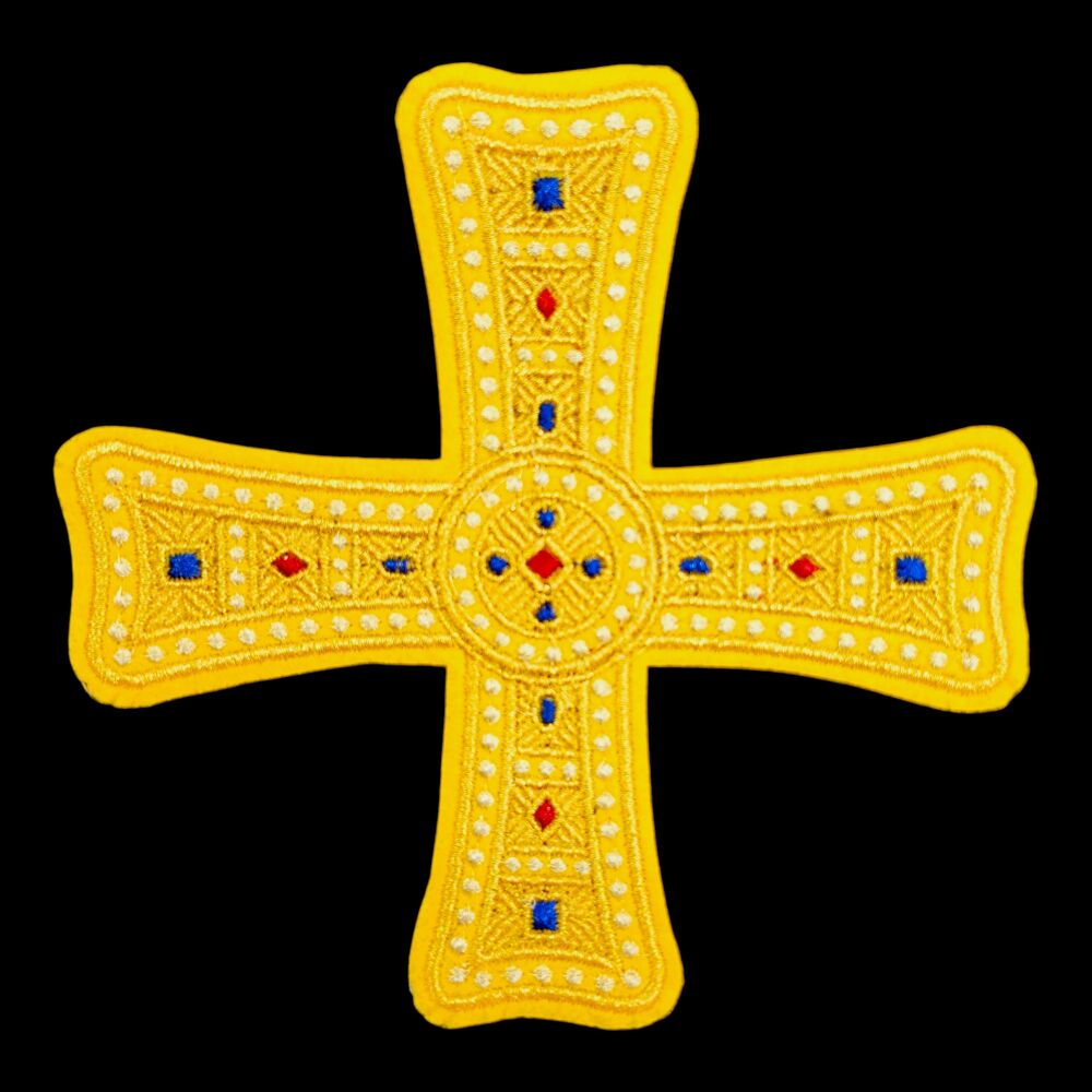 Cross for vestments (Gems)