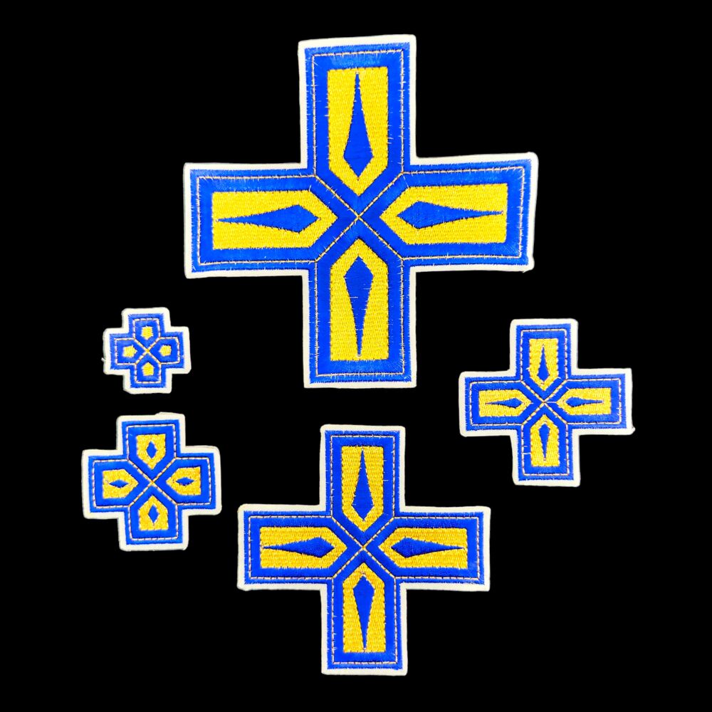 Crosses for the Greek style vestments of the priest (Ostrog)