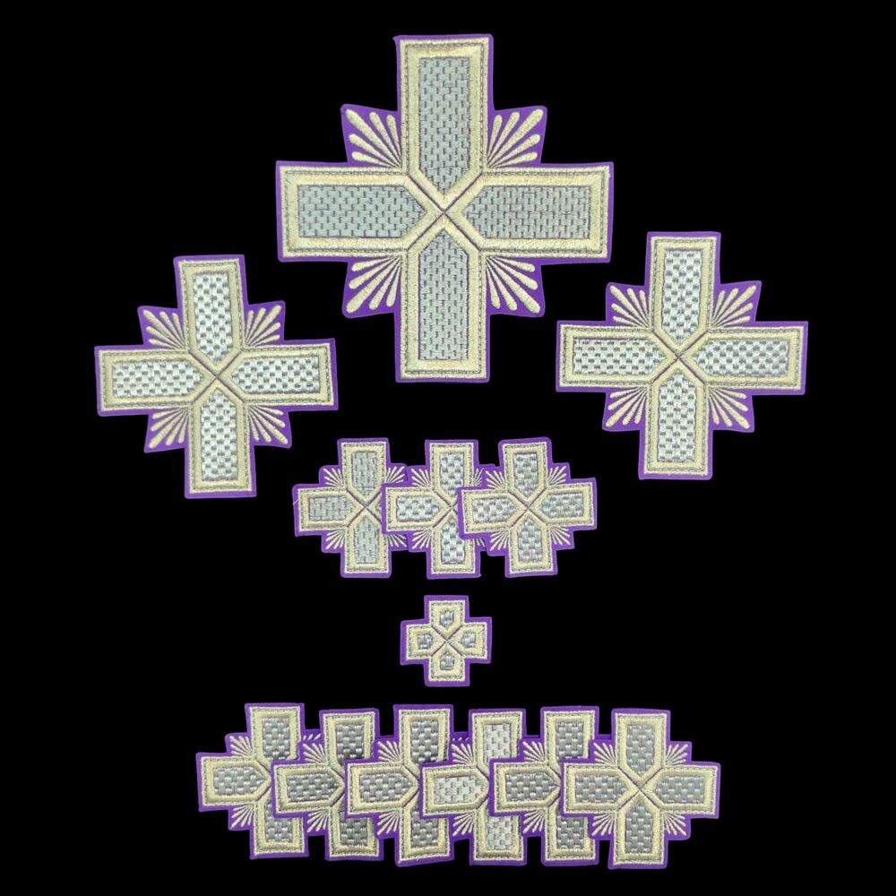 Crosses for priestly Greek style vestments (Athos)