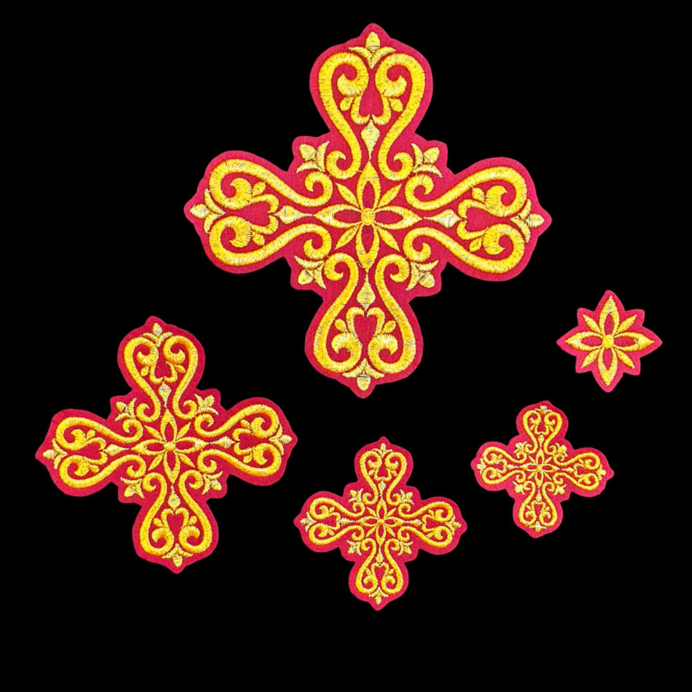 Crosses for priestly vestments of the Greek cut (Openwork)