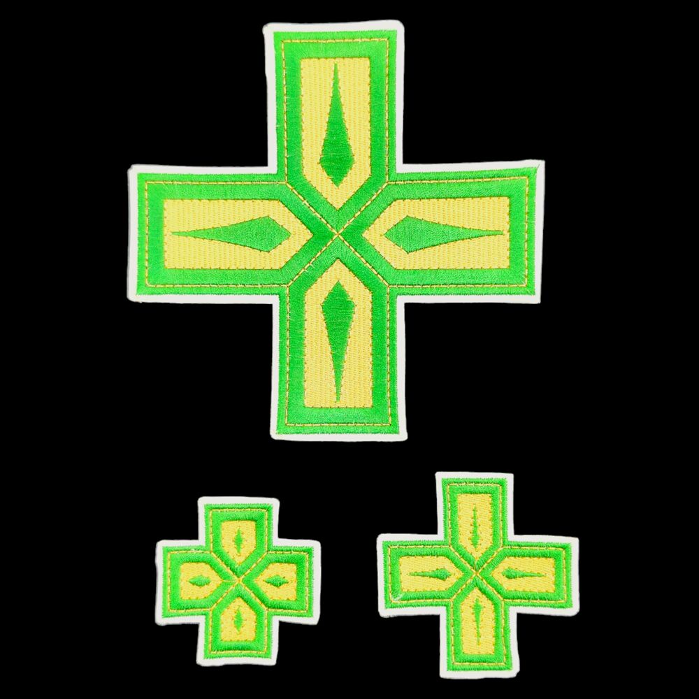 Crosses for deacon vestments (Ostrog)