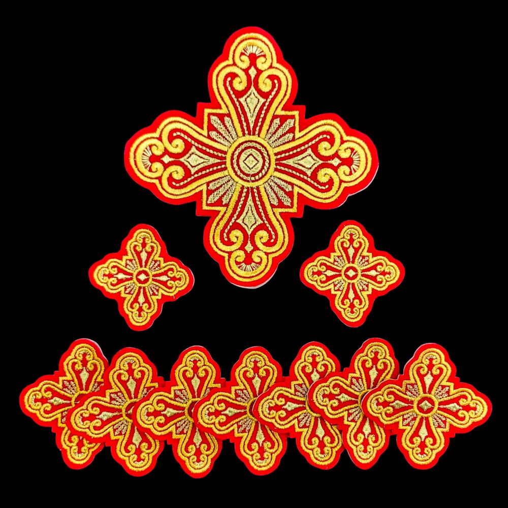 (Vvedensky) crosses for deacon's vestments
