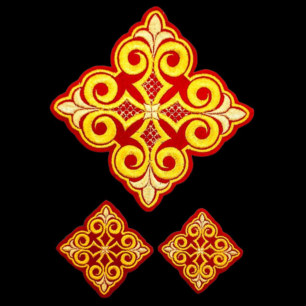 Crosses for vestments of deacon (Monastic)