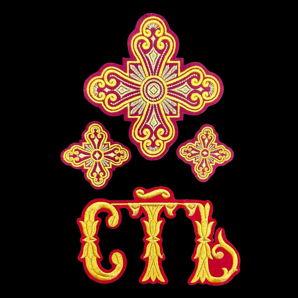 Crosses for Protodeacon Vestment (The Entry)