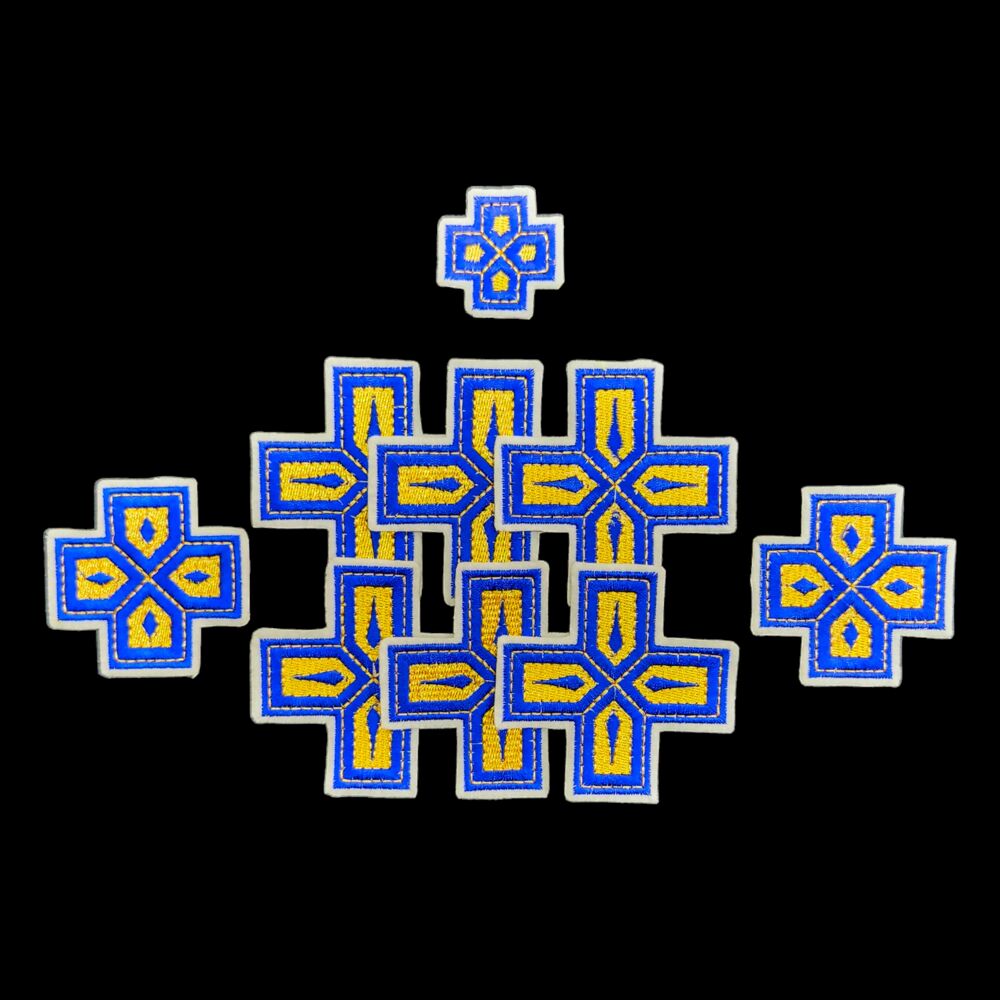 Crosses for the Epitrachelion set (Ostrog)