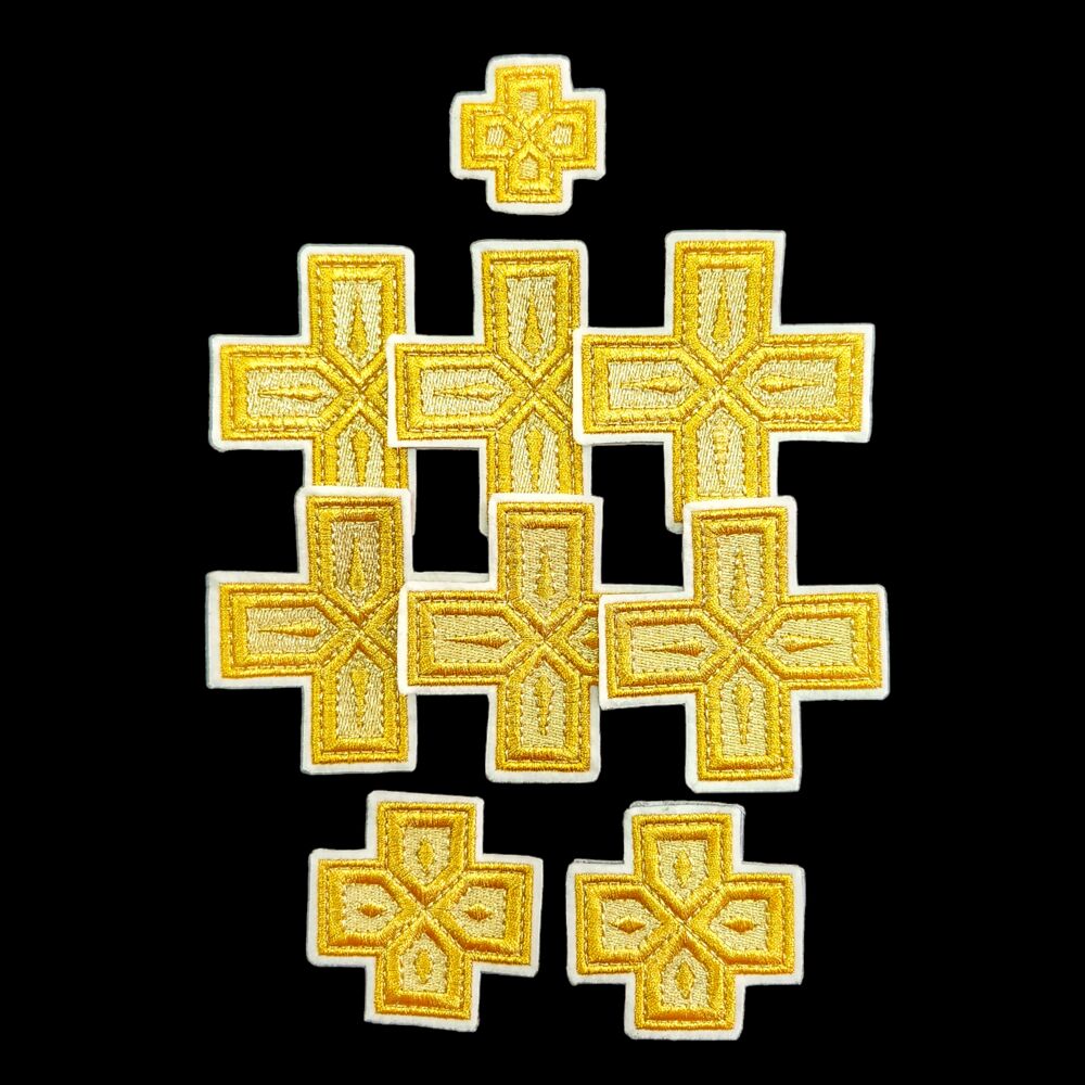 Crosses for the stole set (Ostrog)