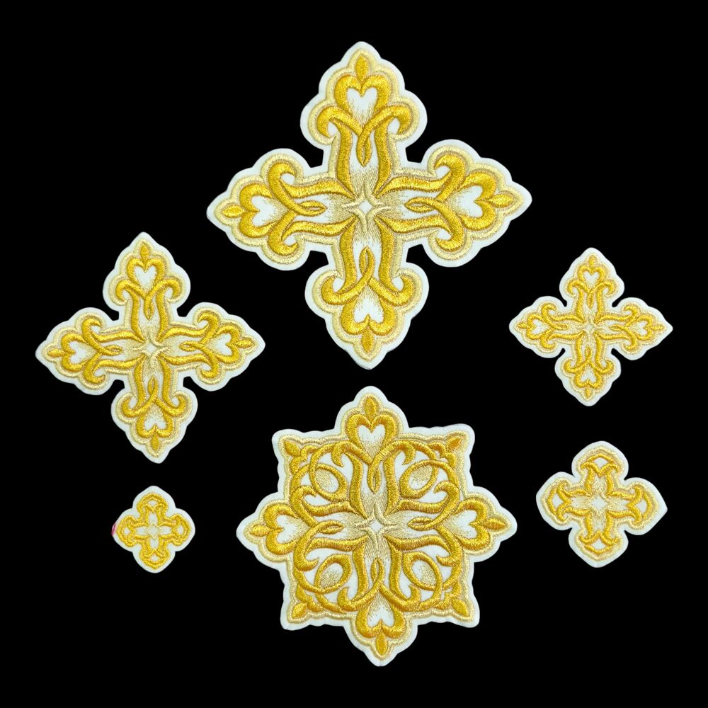 Embroidered crosses (Bethlehem)