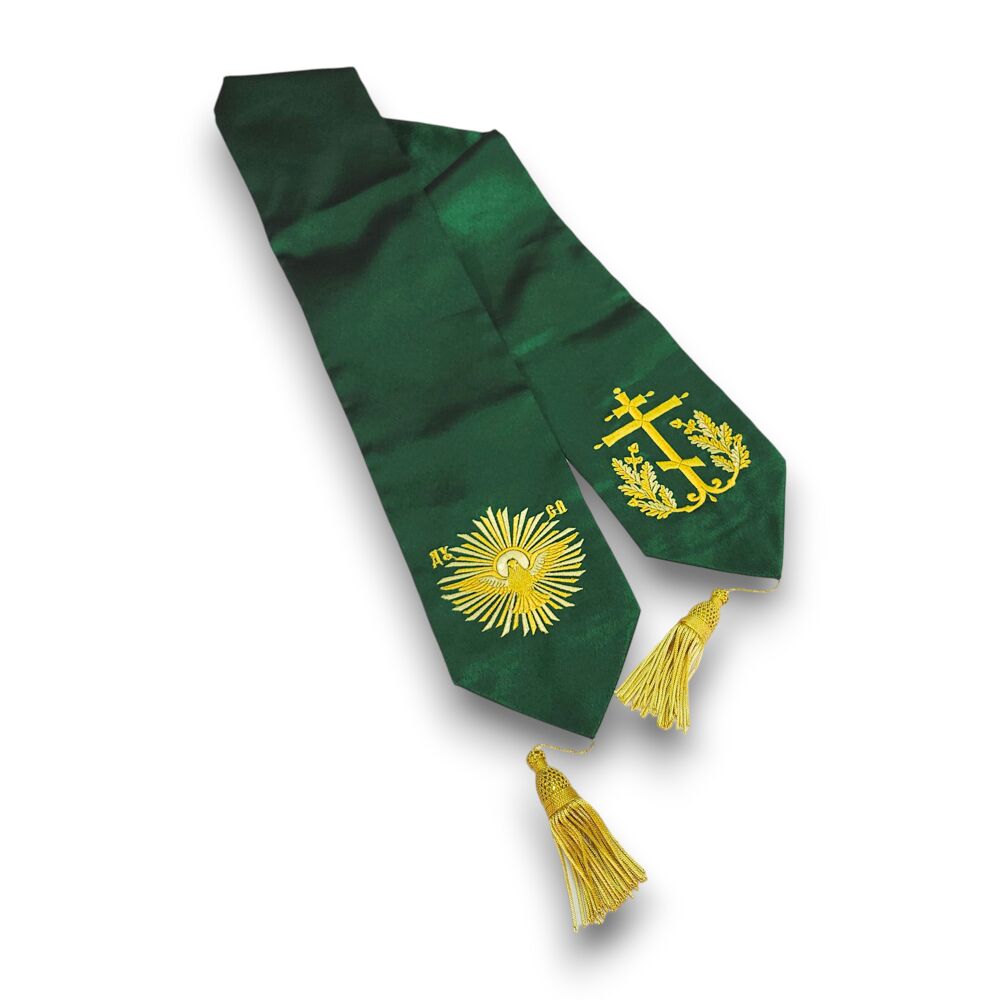 Liturgical set with Greek style Veils (Trinity) liturgical vestments