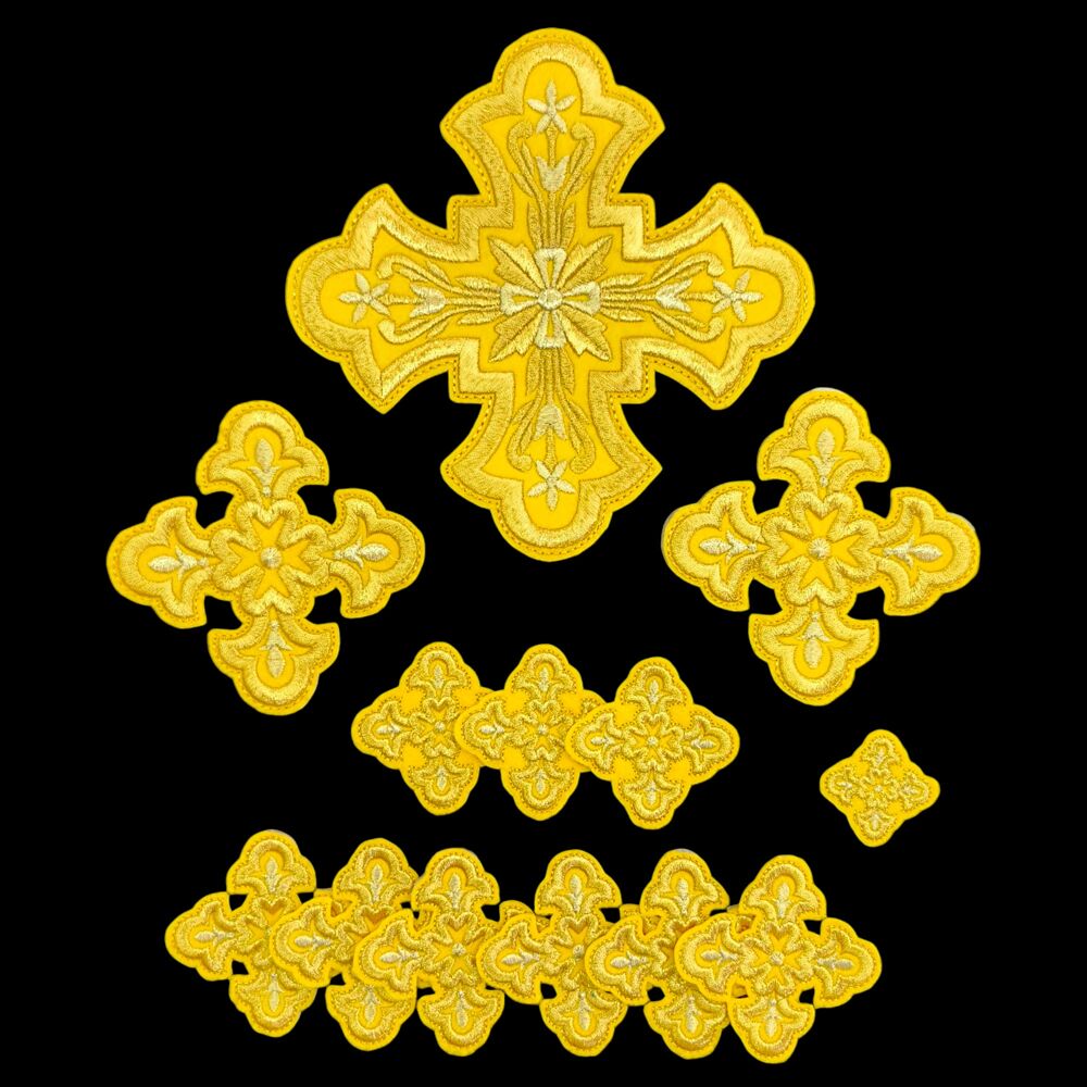 Set of (Floral) for Greek vestments