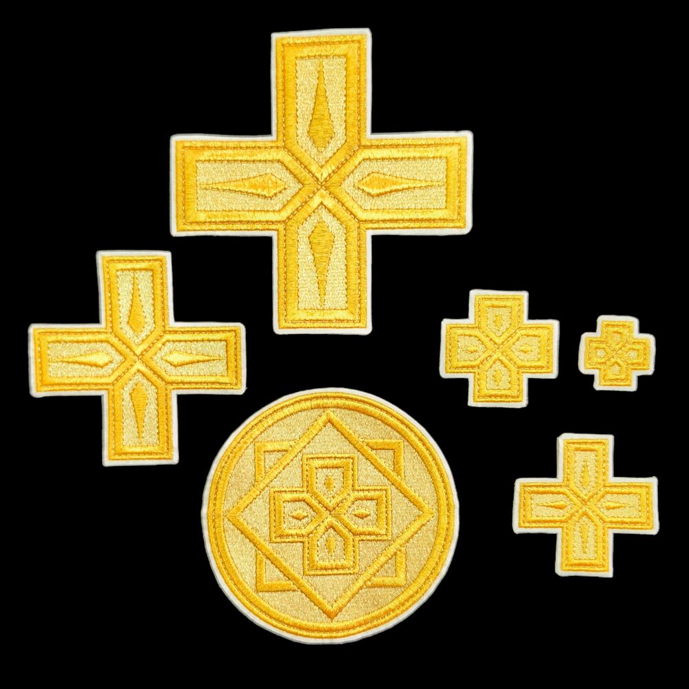 Set of priestly crosses (Ostrog)