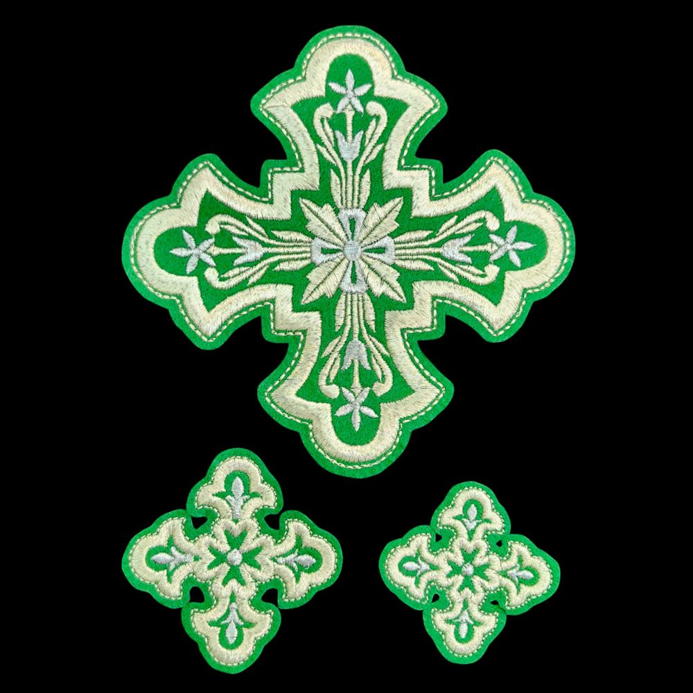 Set of crosses (Floral) for the double orarion