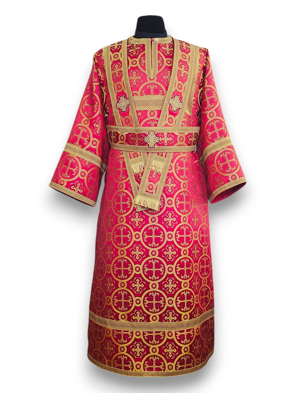 Red subdeacon vestment