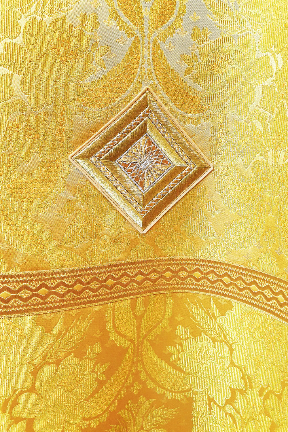 Old Believers Vestment of Priest yellow