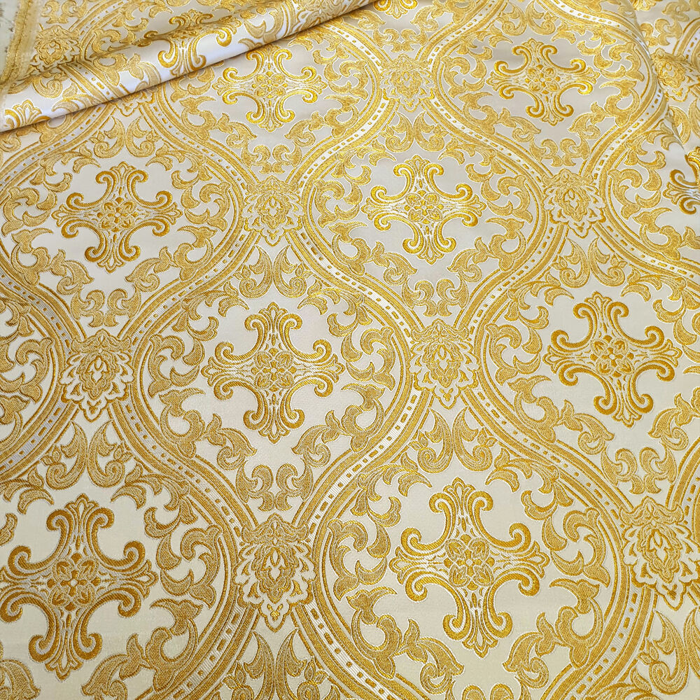 Brocade white (Lavra) (200cm wide)