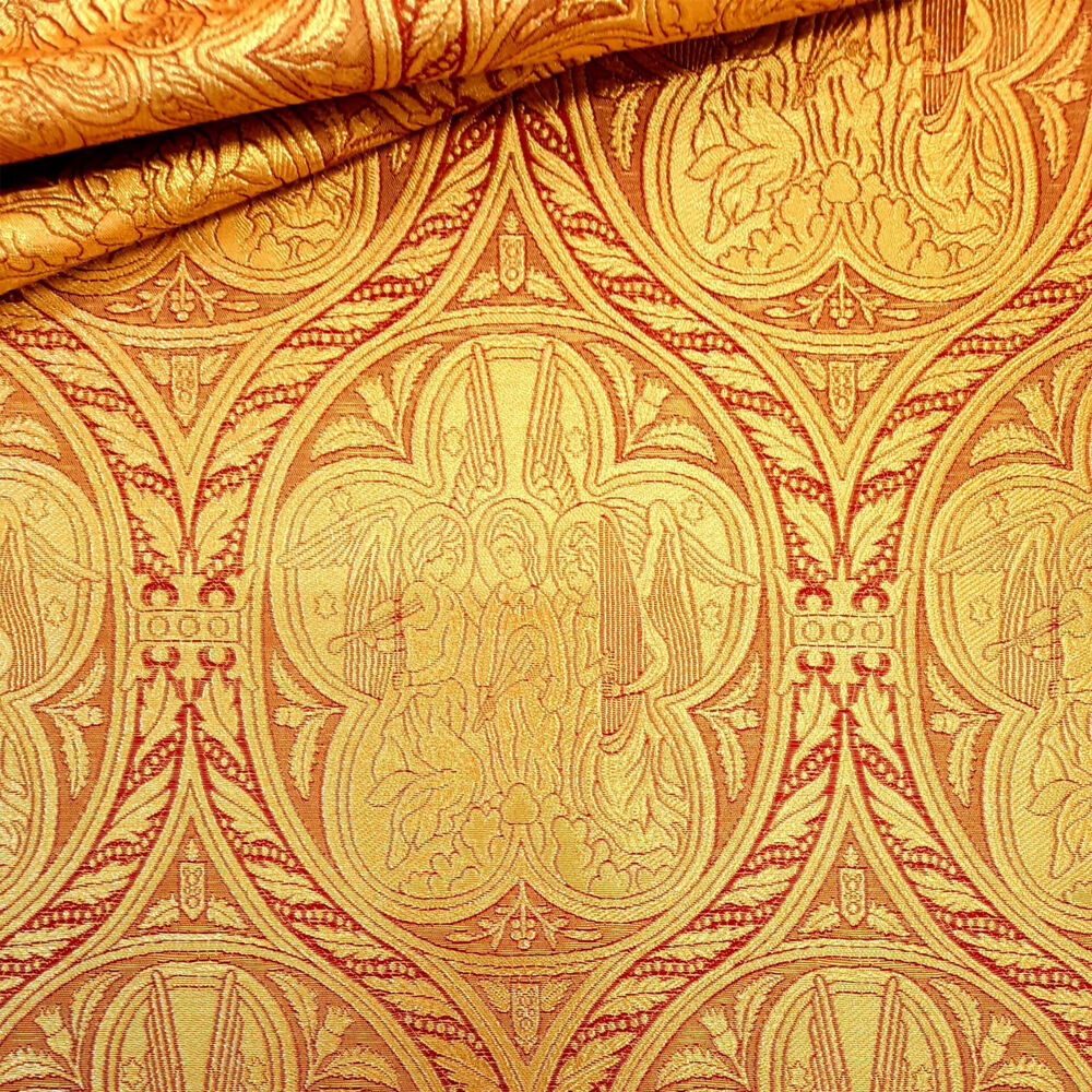 Church yellow brocade (Winged Seraphim)