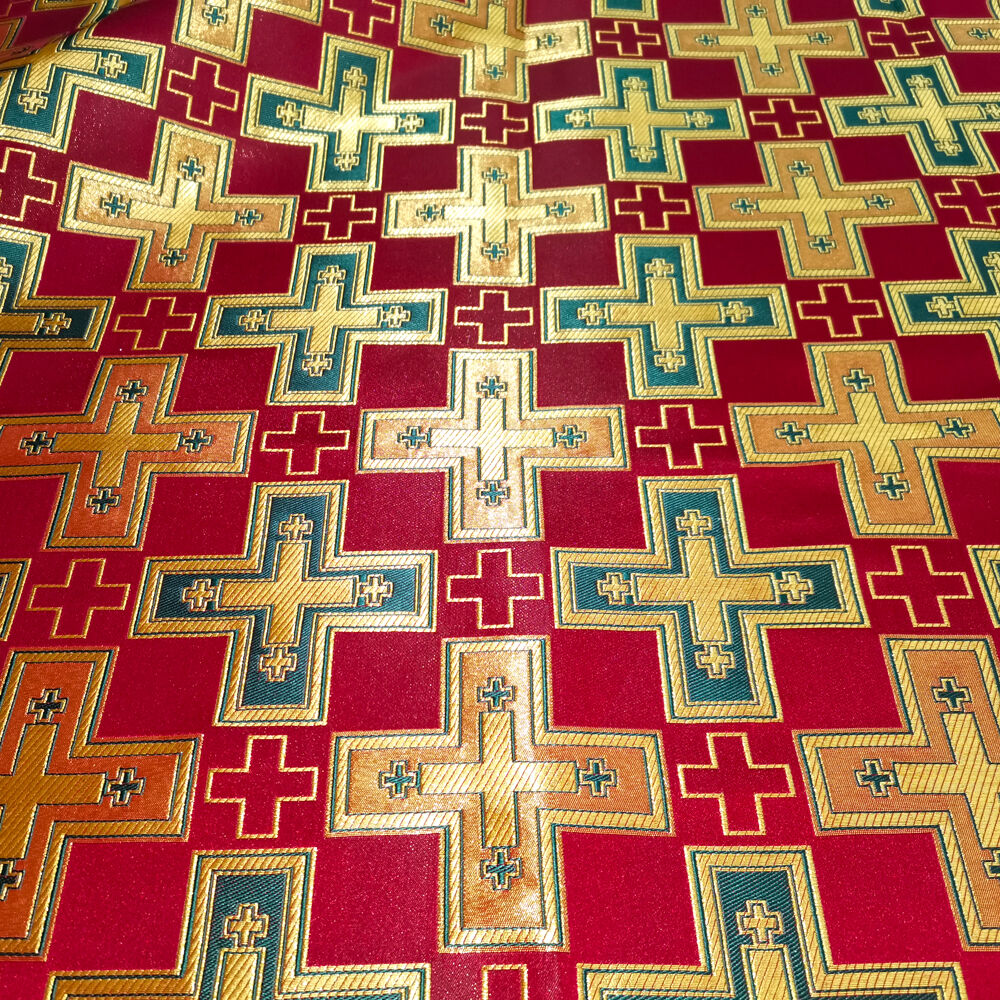 Church Brocade red (Gunny)