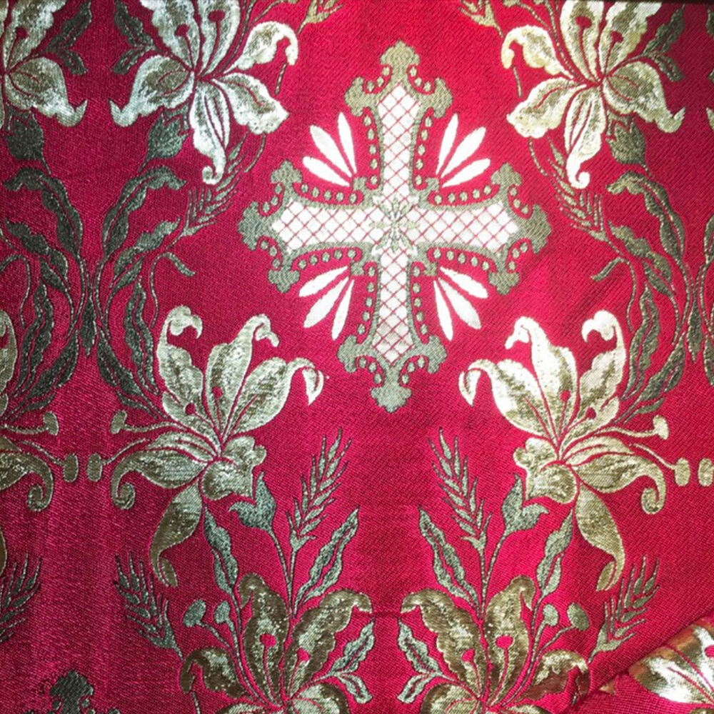 Brocade for vestments (Fadeless Flower)