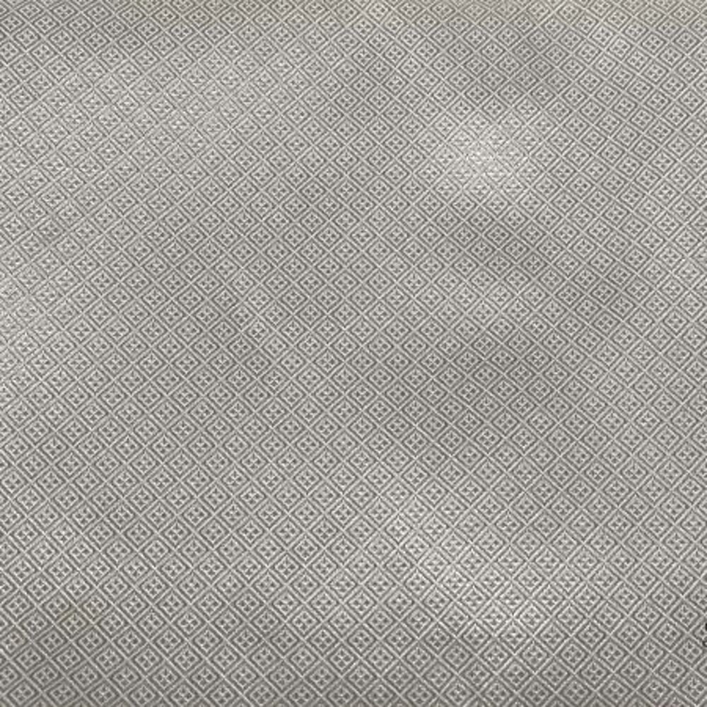 Brocade for embroidery (Rhombus) light silver