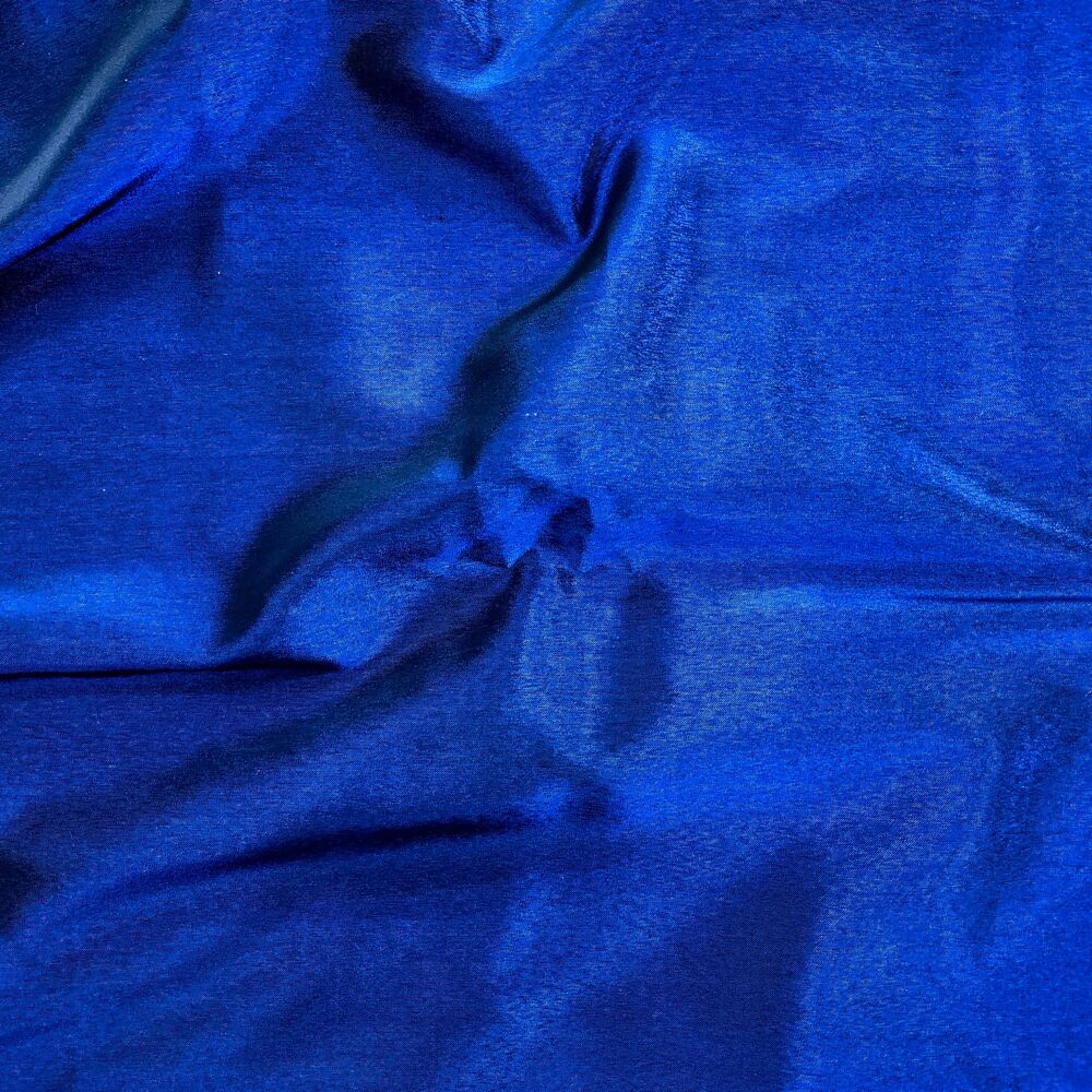 Brocade for embroidery blue